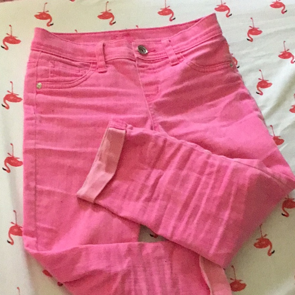 Pink kapree jeans kids size 10